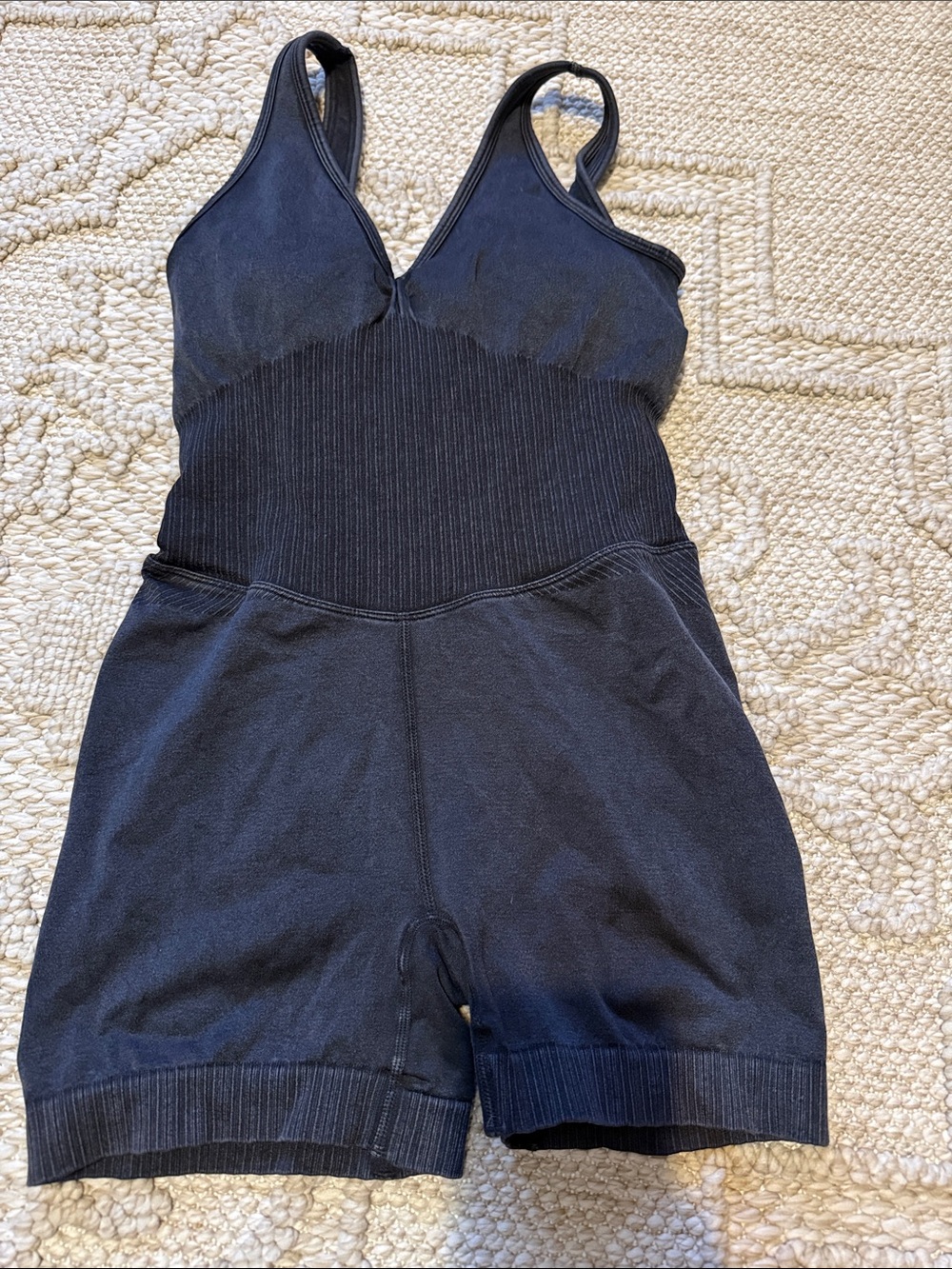 Women’s ' Black Sleeveless One-Piece Romper